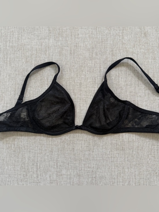 GAP Other - Vintage Y2K Gap Body Plunge Black Lace Underwire unlined Bra Size 34A